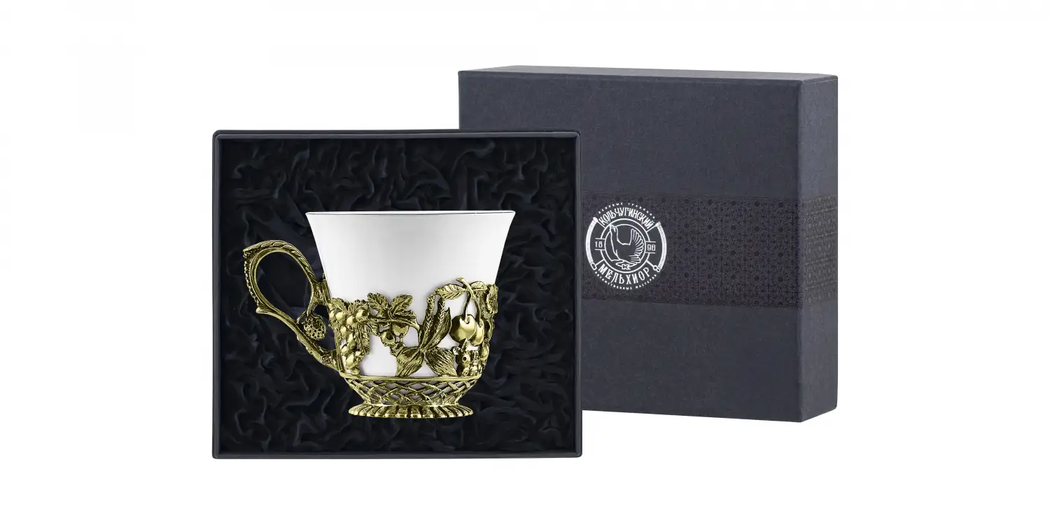 Чашка чайная Натюрморт латунная с чернением чашка чайная натюрморт с чернением серебро 925