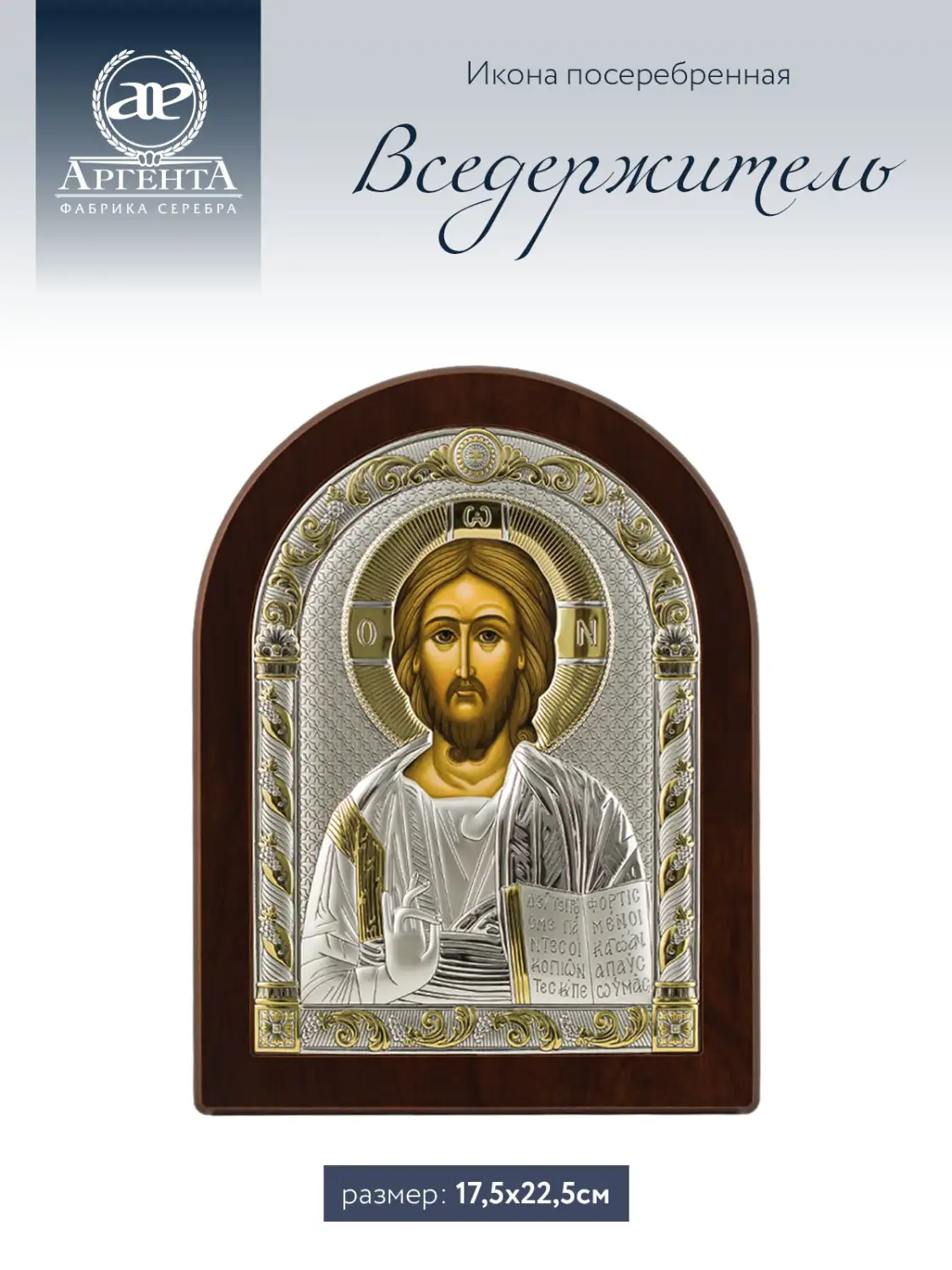 Икона Вседержитель (17.5*22.5)