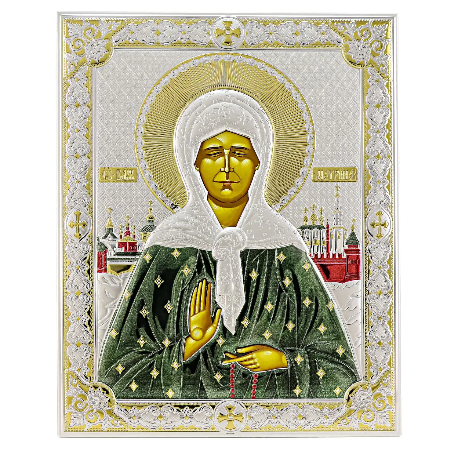 Икона Святая Матрона Московская (20*26) икона матрона московская 26 16 см арт ст 13024 3