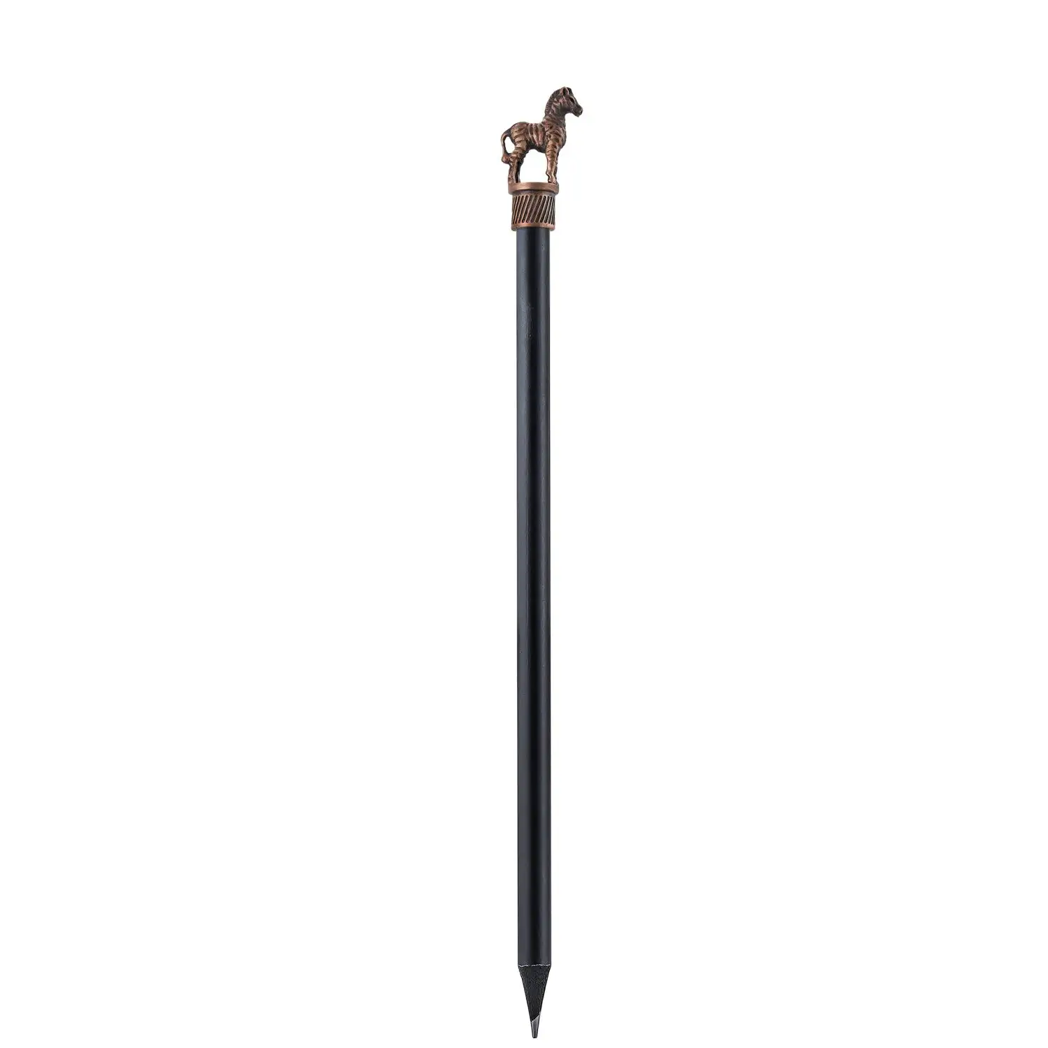 Набор канцелярский "Сафари" медный с черненнием 6 предмета (лупа+нож д/писем+карандашница+3 карандаша)