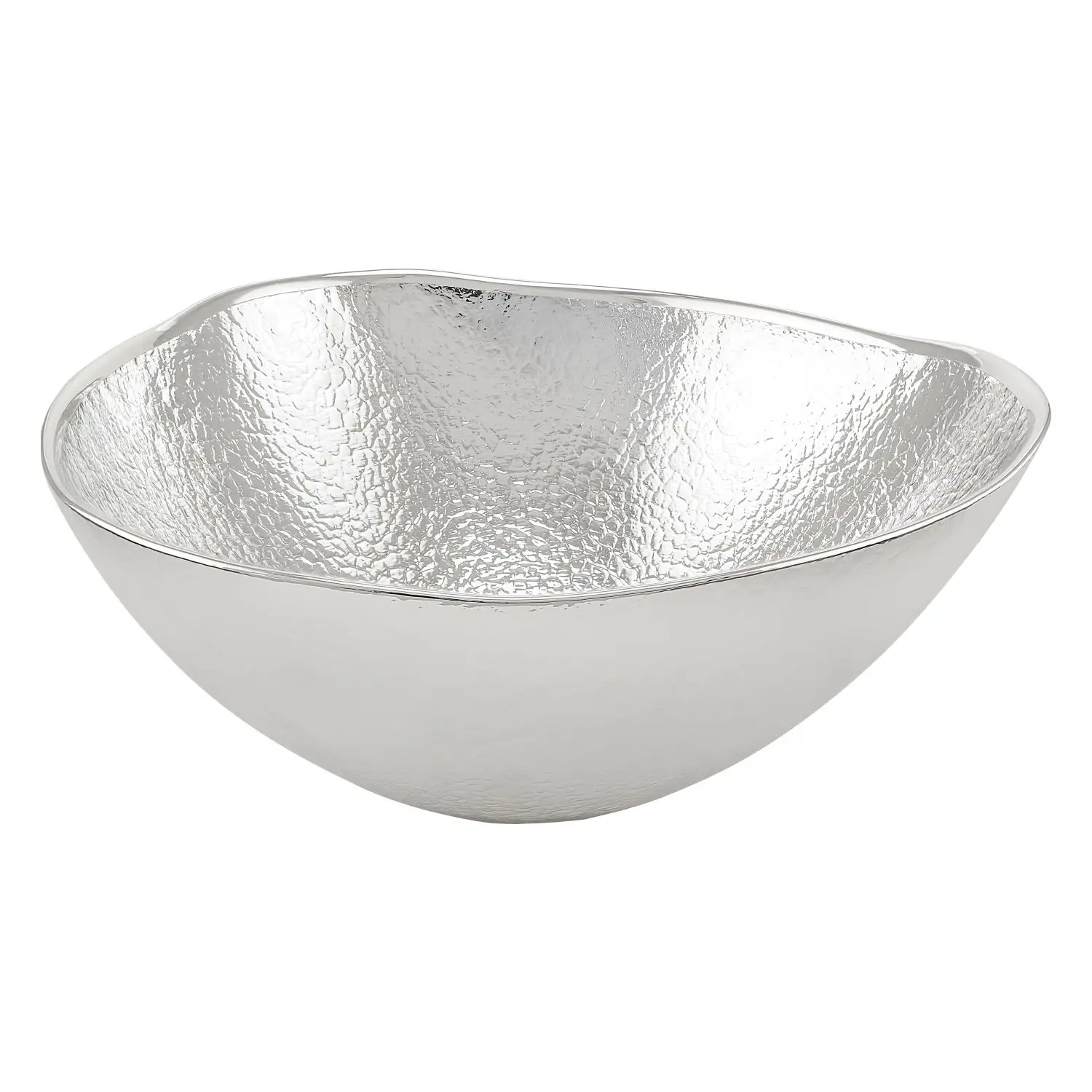 Чаша стеклянная UP (цвет серебрянный) диаметр 24 см, высота 10,5 см