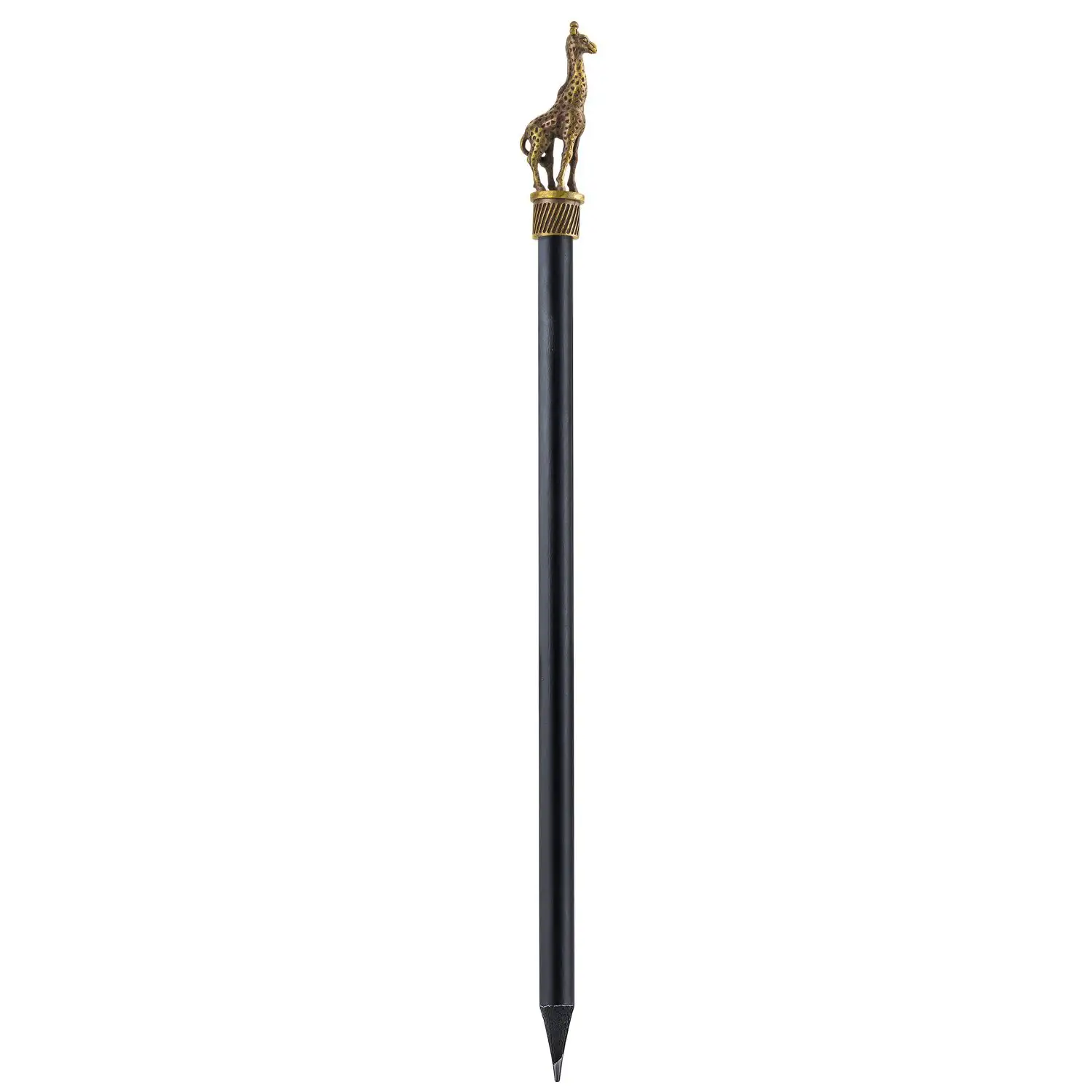 Набор канцелярский "Сафари" латунный с чернением 6 предметов (лупа+нож д/писем+карандашница+3 карандаша)