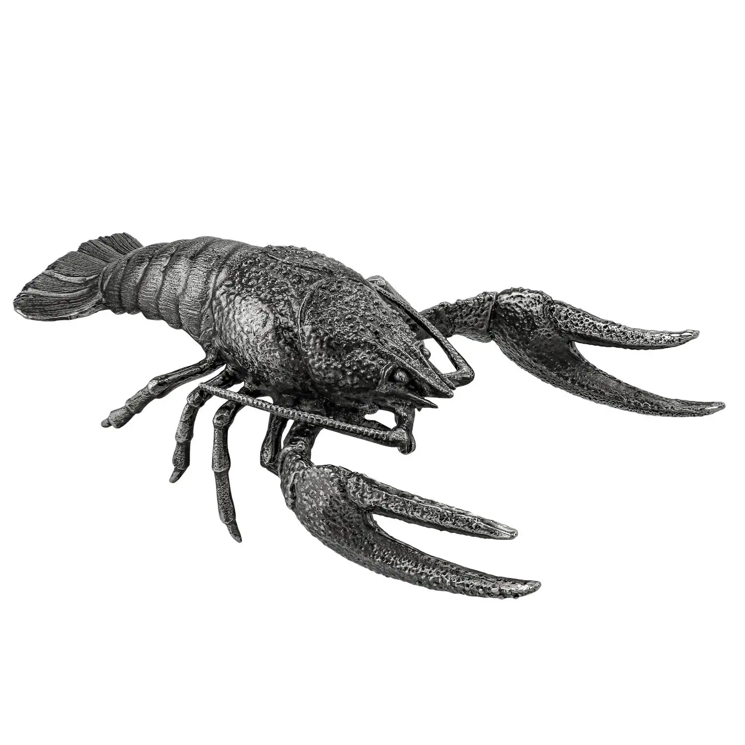 Держатель для визиток "Рак" никелированный с чернением