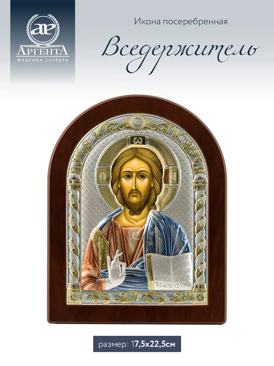 Икона Вседержитель (17.5*22.5)