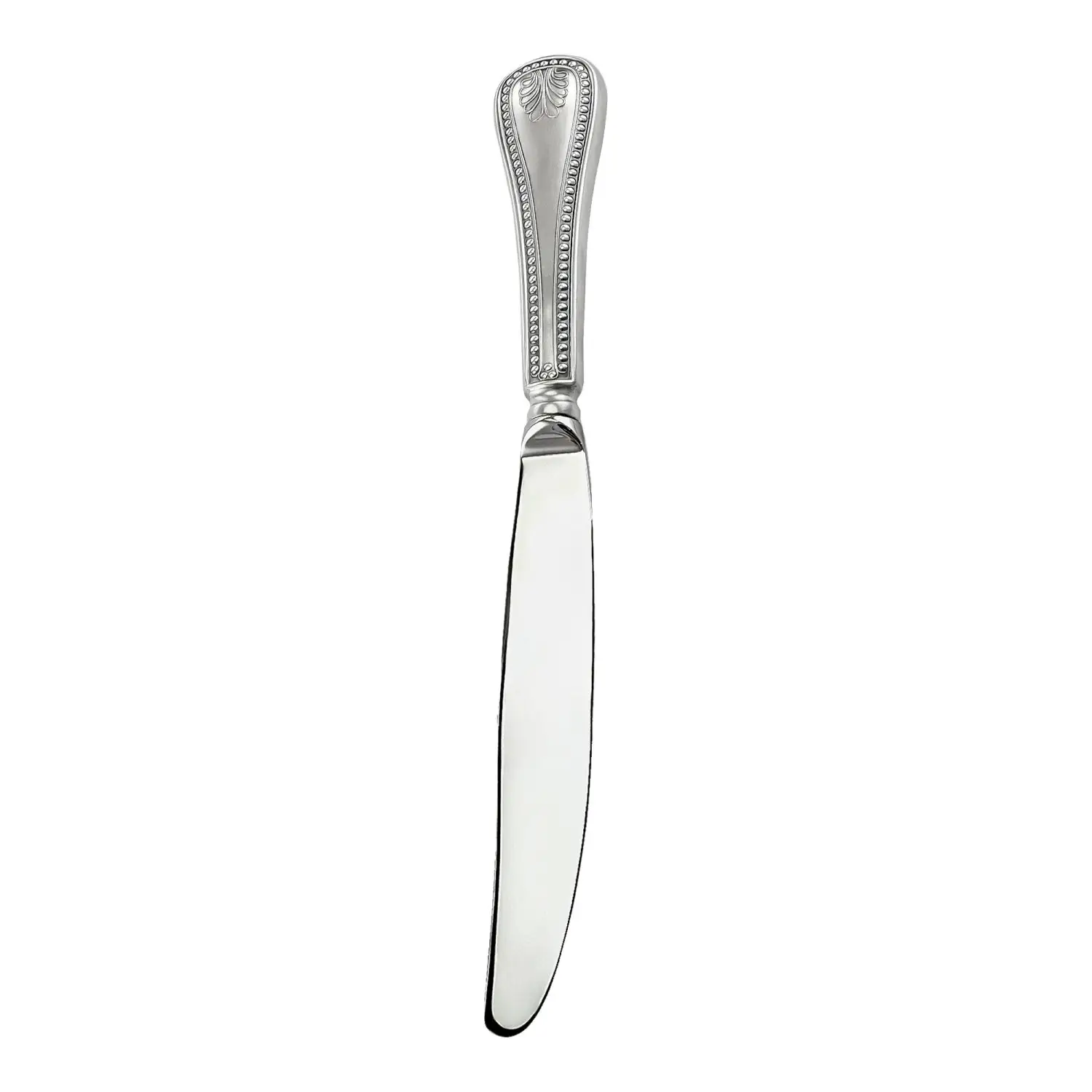 Нож столовый №11 из мельхиора с посеребрением нож столовый весна из мельхиора с посеребрением