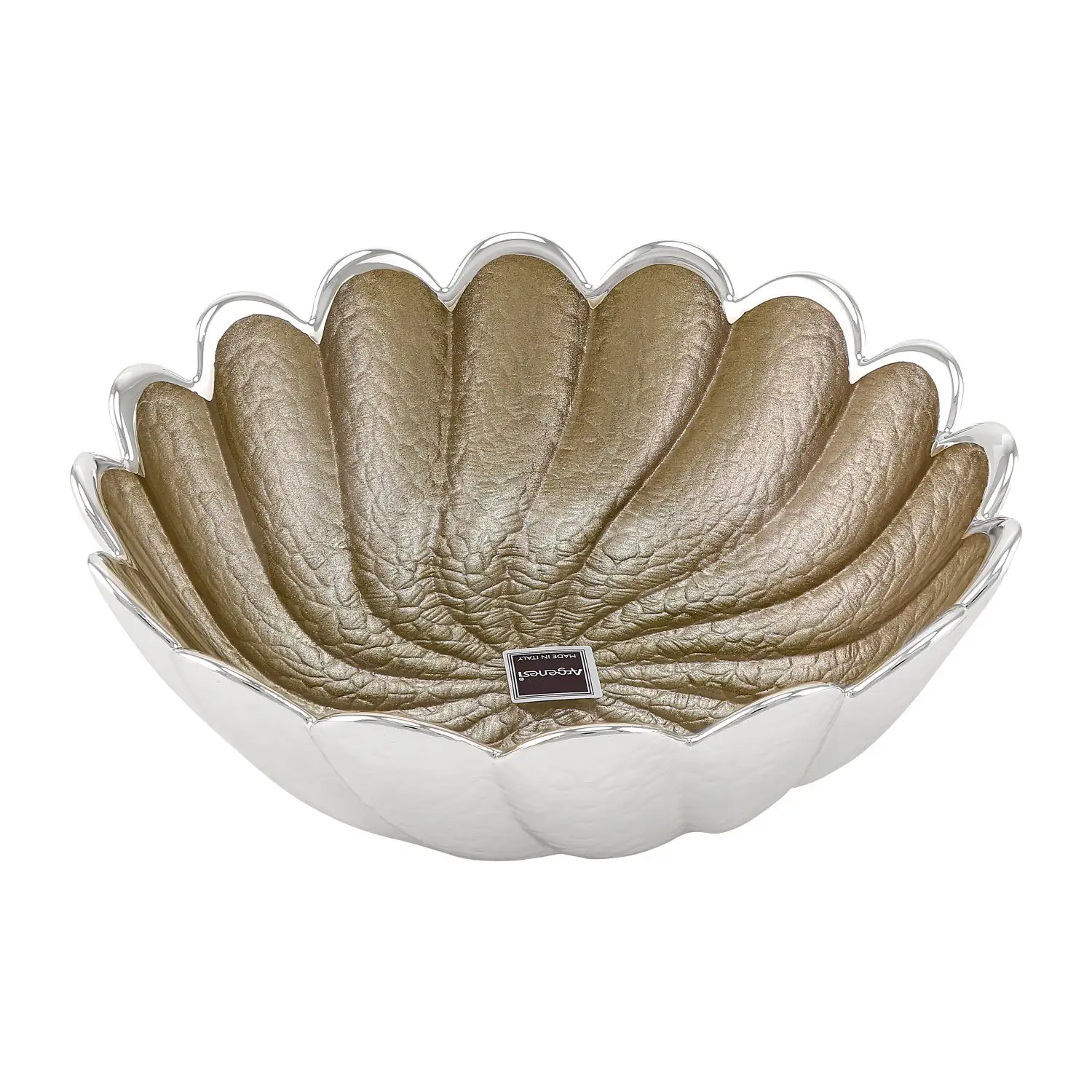 Чаша стеклянная TORCIGLIONE (цвет песочный) диаметр 15 см тарелка стеклянная girasole цвет песочный диаметр 14 см