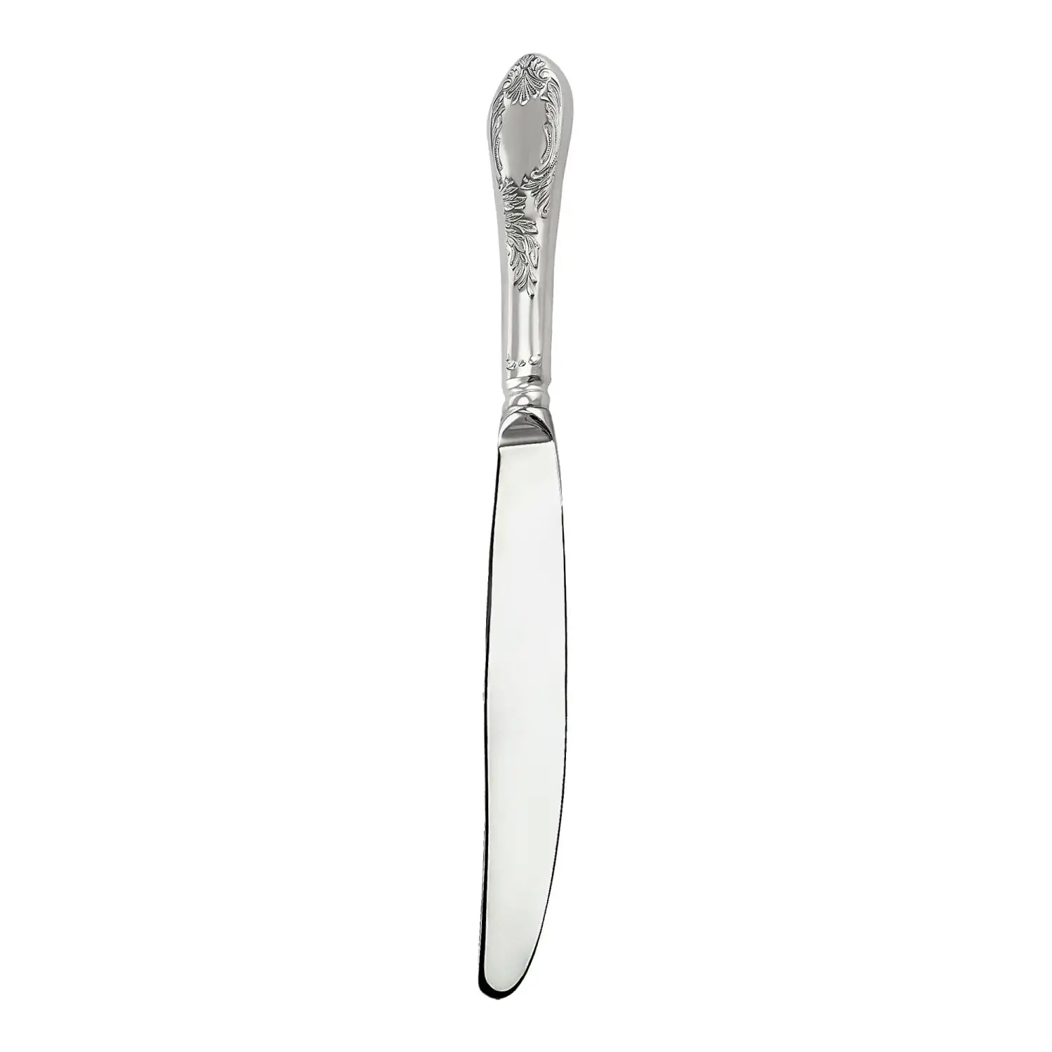 Нож столовый Классика из мельхиора с посеребрением набор столовый 8 24 предмета из мельхиора с посеребрением