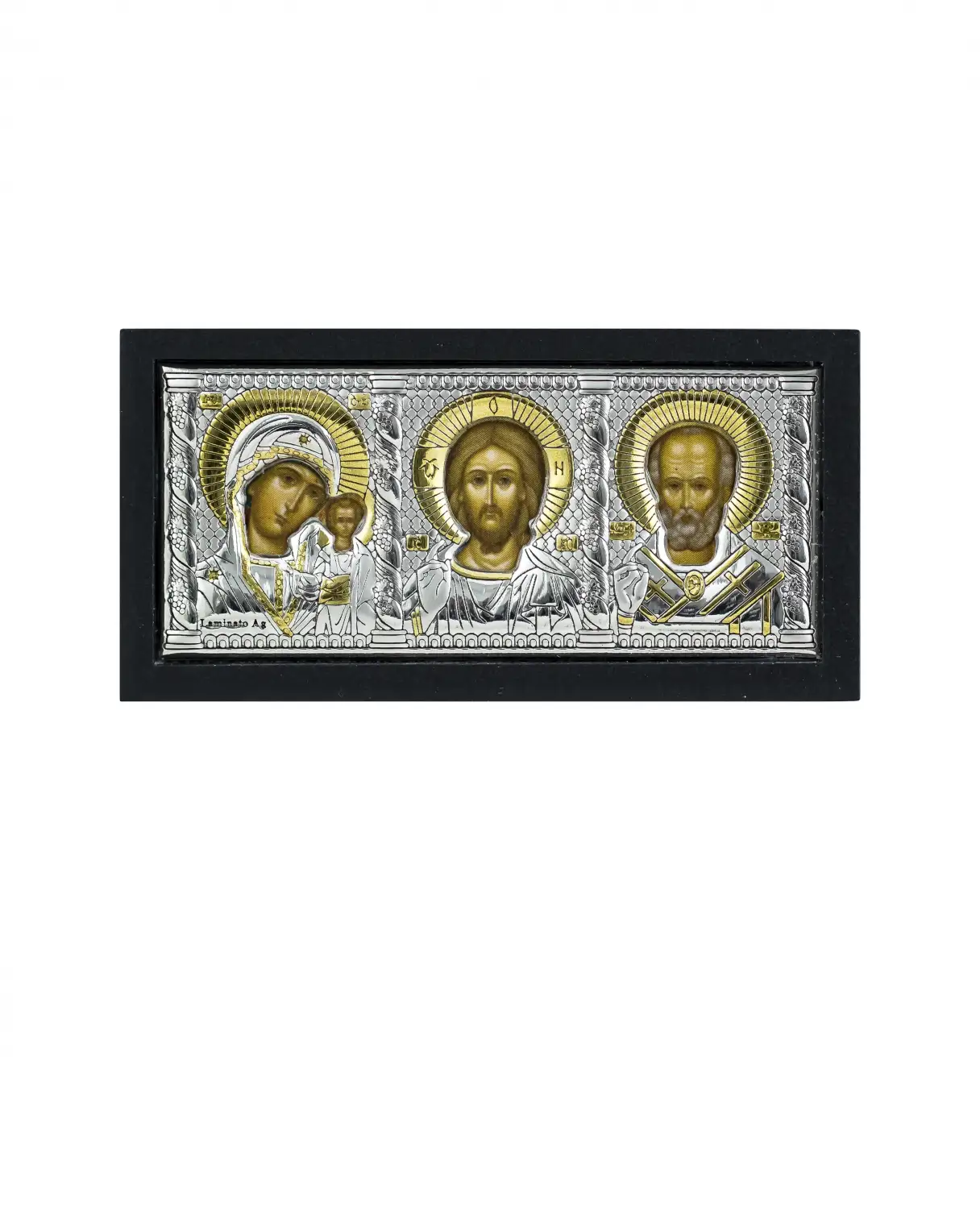 Тройная икона Спаси и Сохрани (триптих) (10.8*5.3)