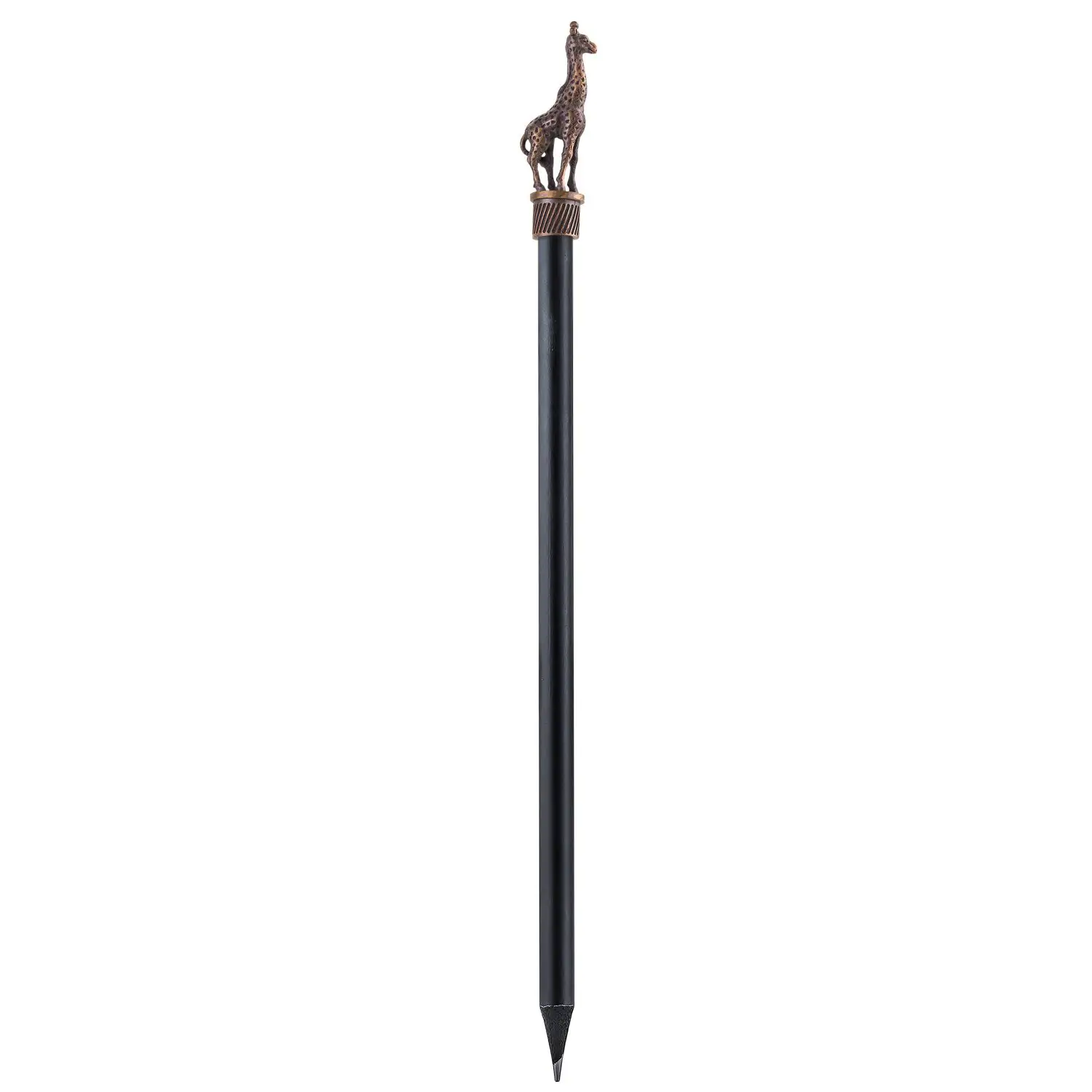 Набор канцелярский "Сафари" медный с черненнием 6 предмета (лупа+нож д/писем+карандашница+3 карандаша)