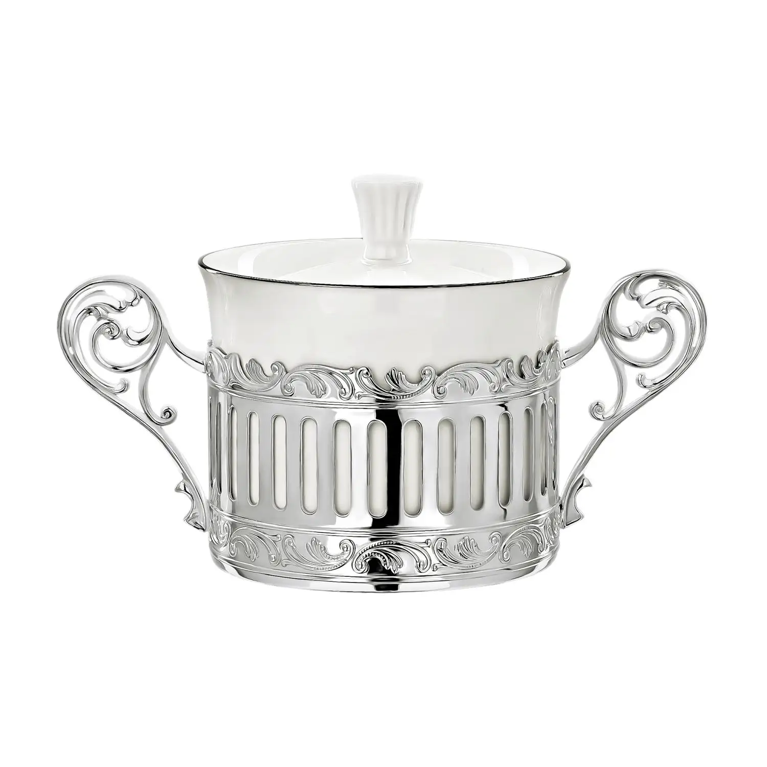 Набор Богема: ложка, чашка, сахарница (Серебро 925) набор королевская охота ложка чашка сахарница серебро 925