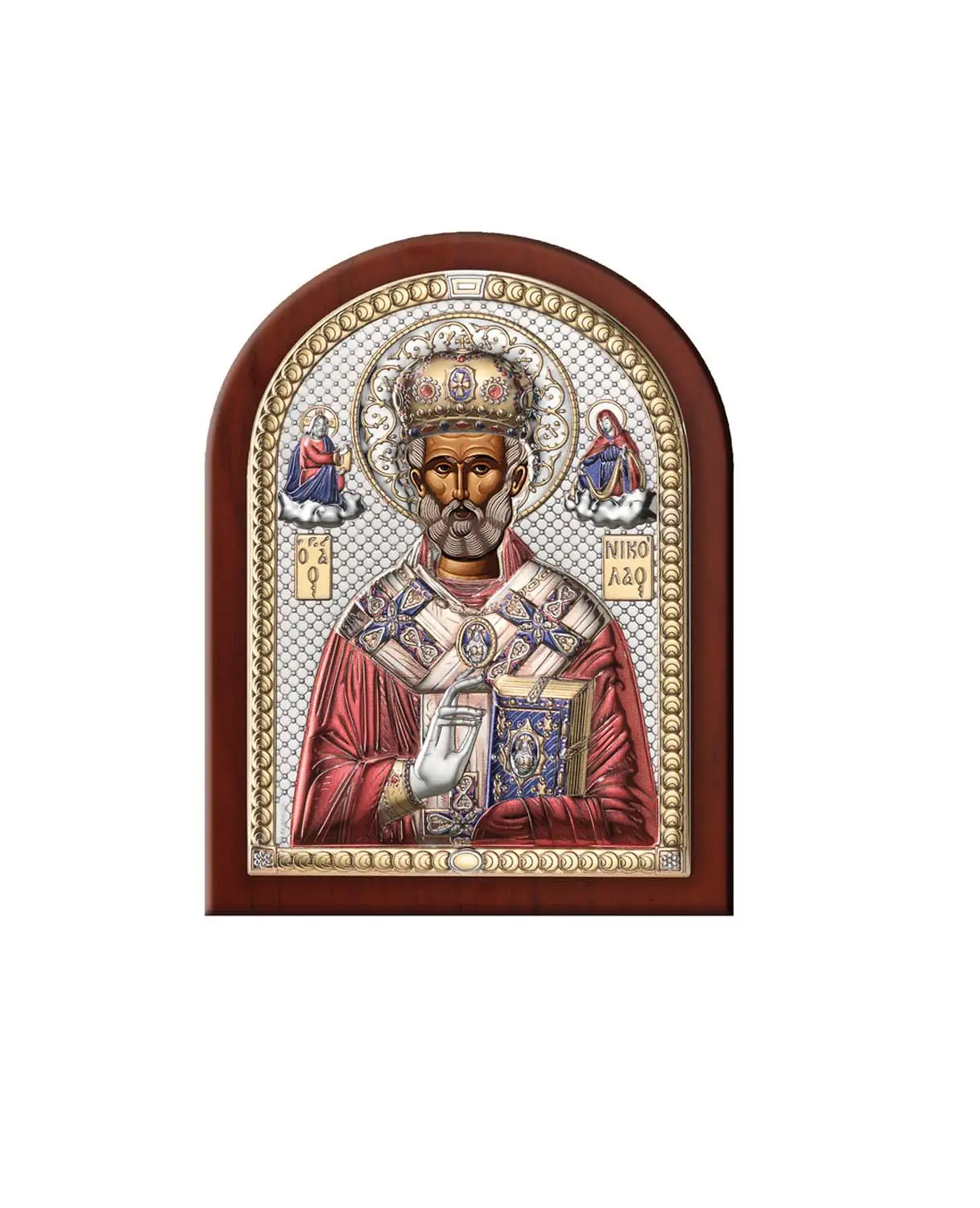 Икона Святой Николай Чудотворец (7.5*11) святой тимофей рукописная икона