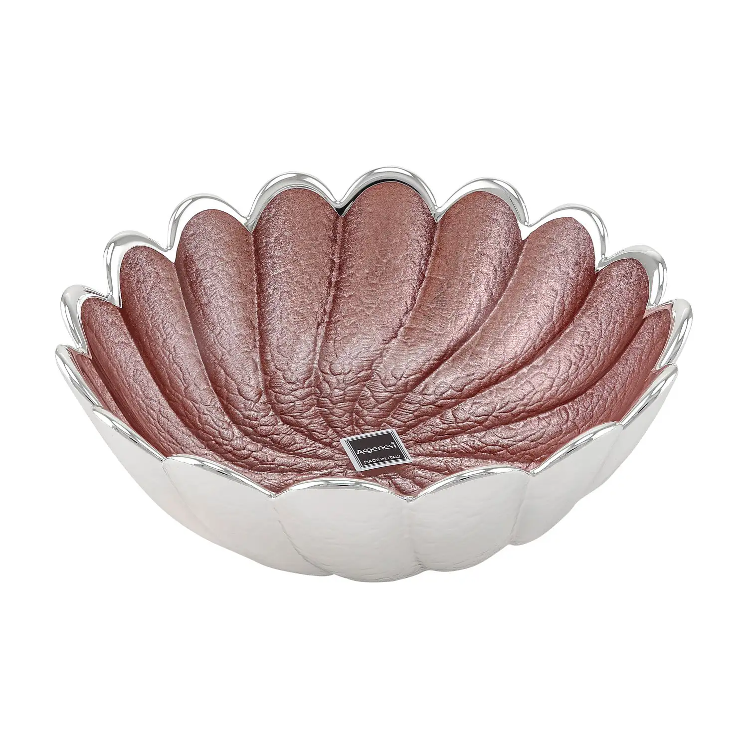 Чаша стеклянная TORCIGLIONE (цвет бледно-розовый) диаметр 15 см тарелка стеклянная conchiglia цвет бледно розовый диаметр 15 см