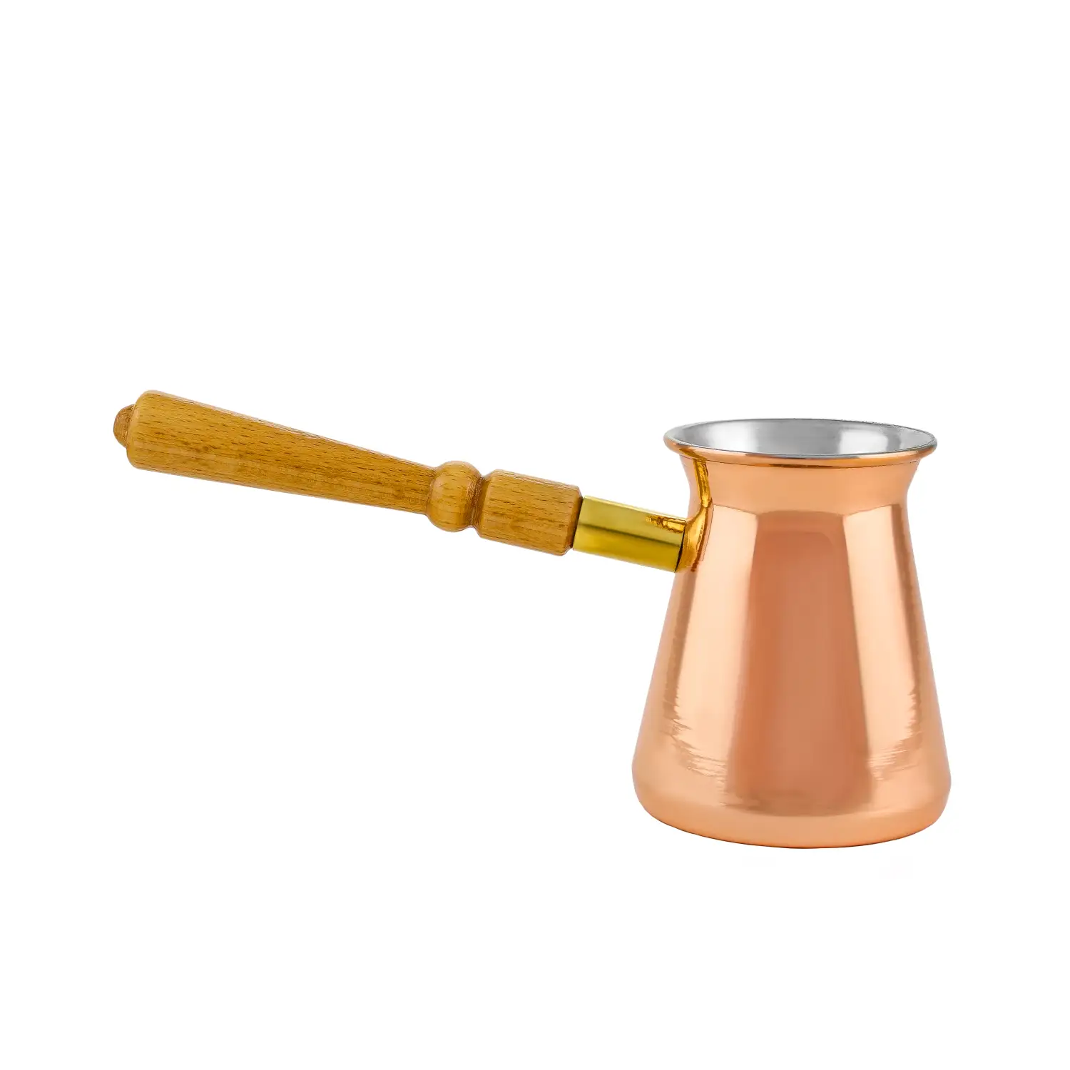 Турка  медная с лужением  300 мл