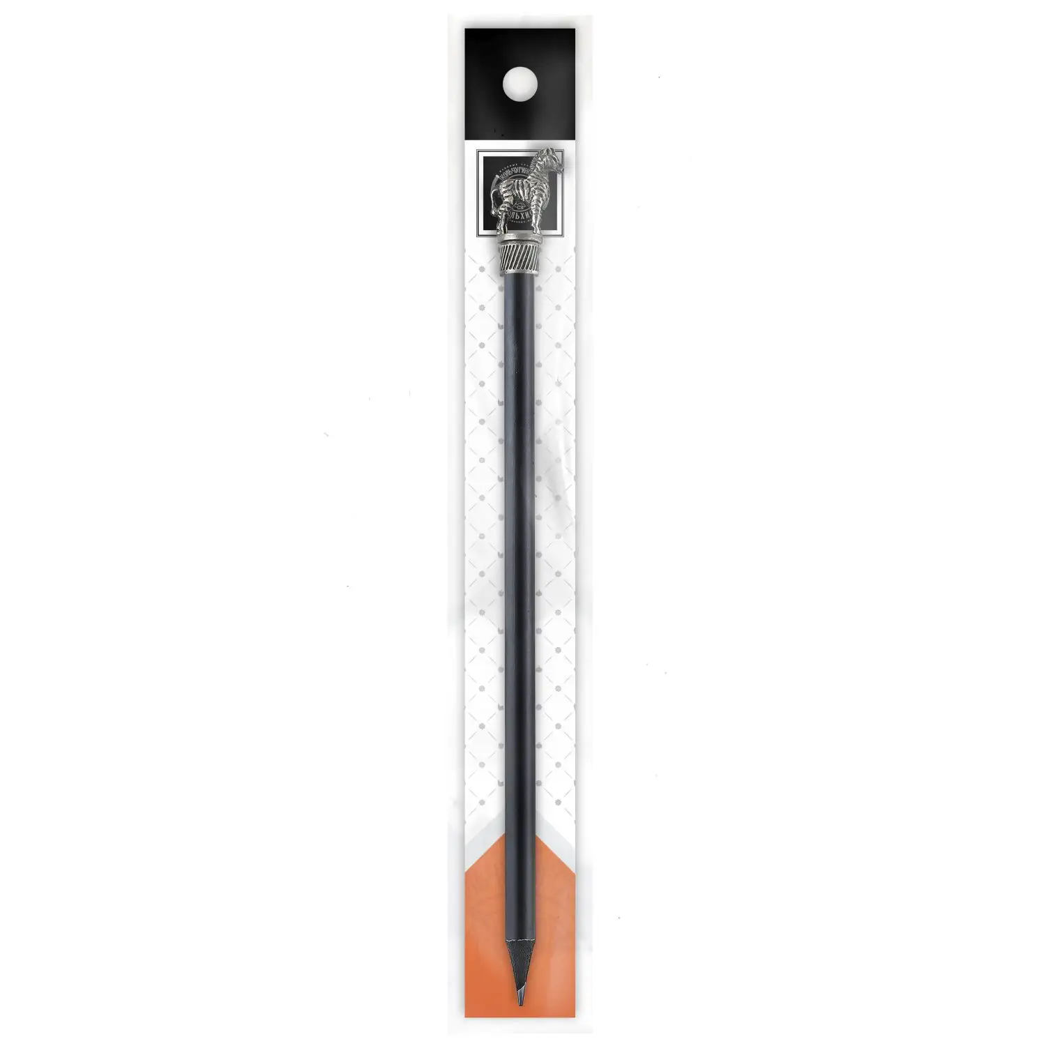 Карандаш Сафари-Зебра латунный посеребренный с чернением карандаш георгий победоносец латунный посеребренный с чернением