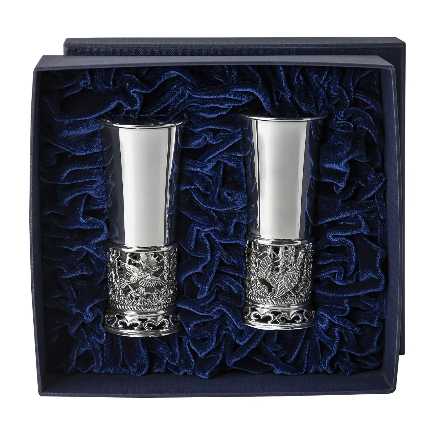 Набор стопок Глухари (Серебро 925) набор стопок глухари из серебра