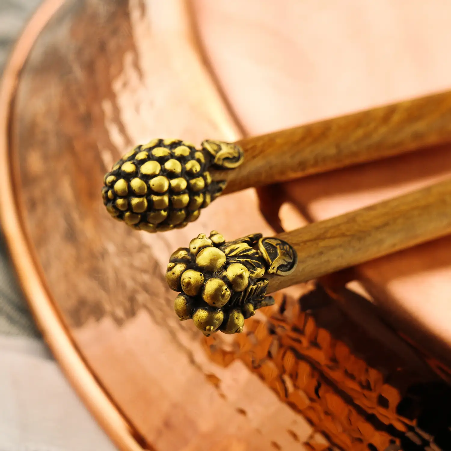 Фото Набор деревянных лопаток с накладками "Смородина" и "Малина" №4