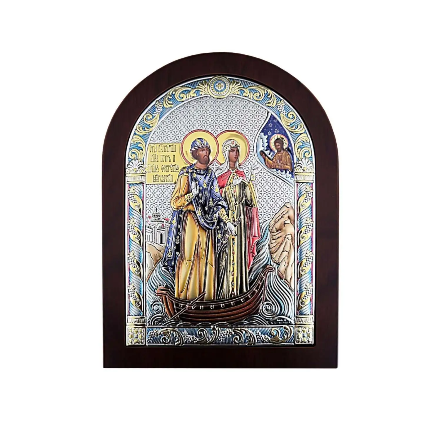 цена Икона Святых Петра и Февронии (15*20)