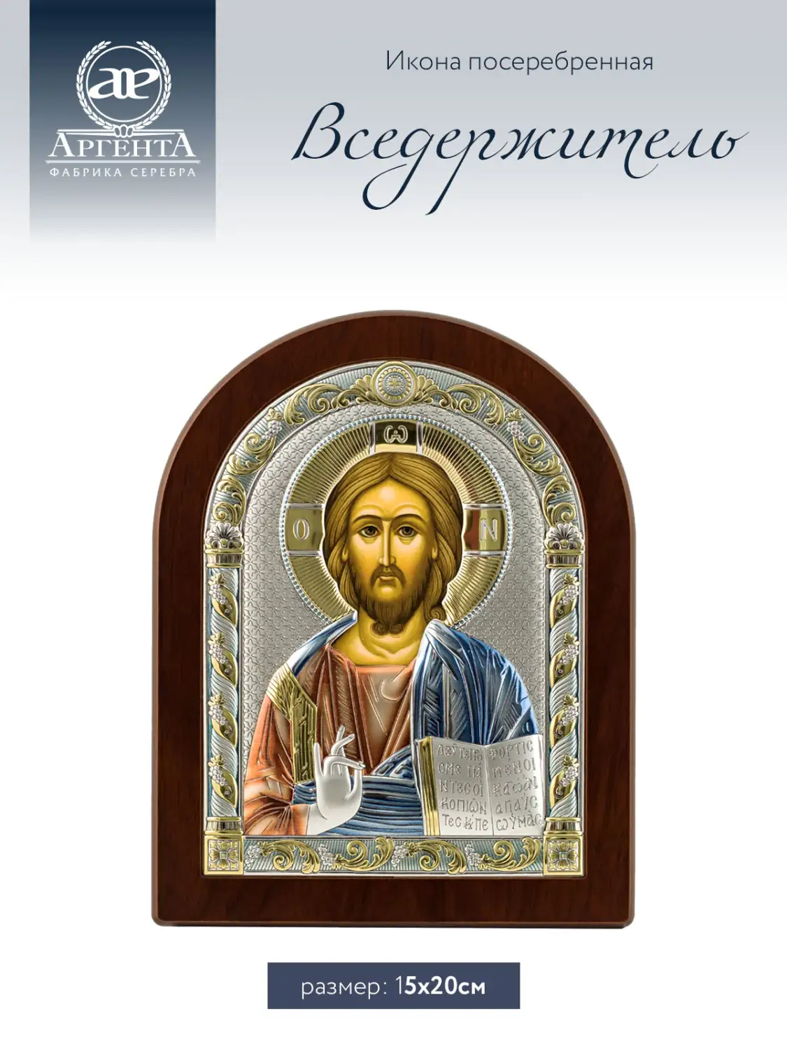 Икона Вседержитель (15*20)