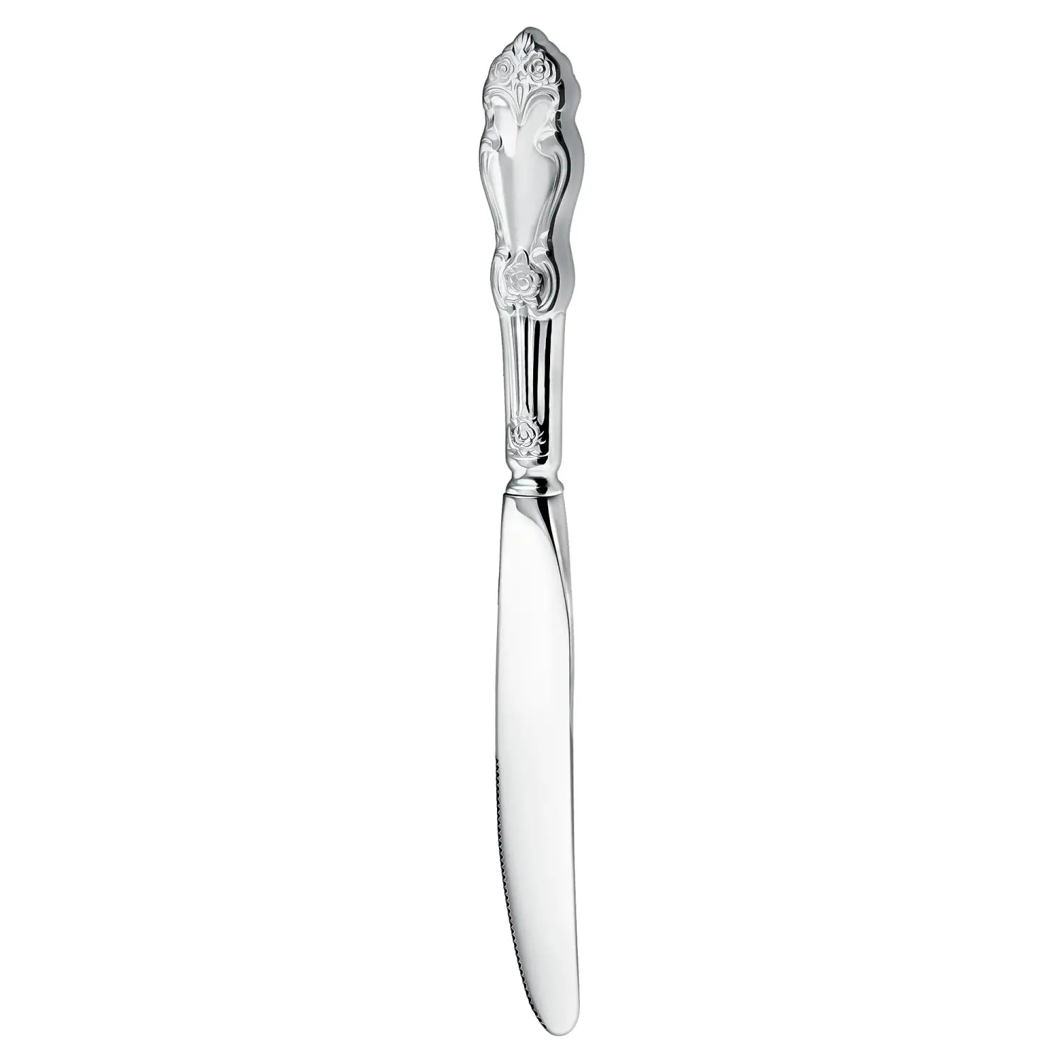 Нож десертный Серебряная роза (Серебро 925)