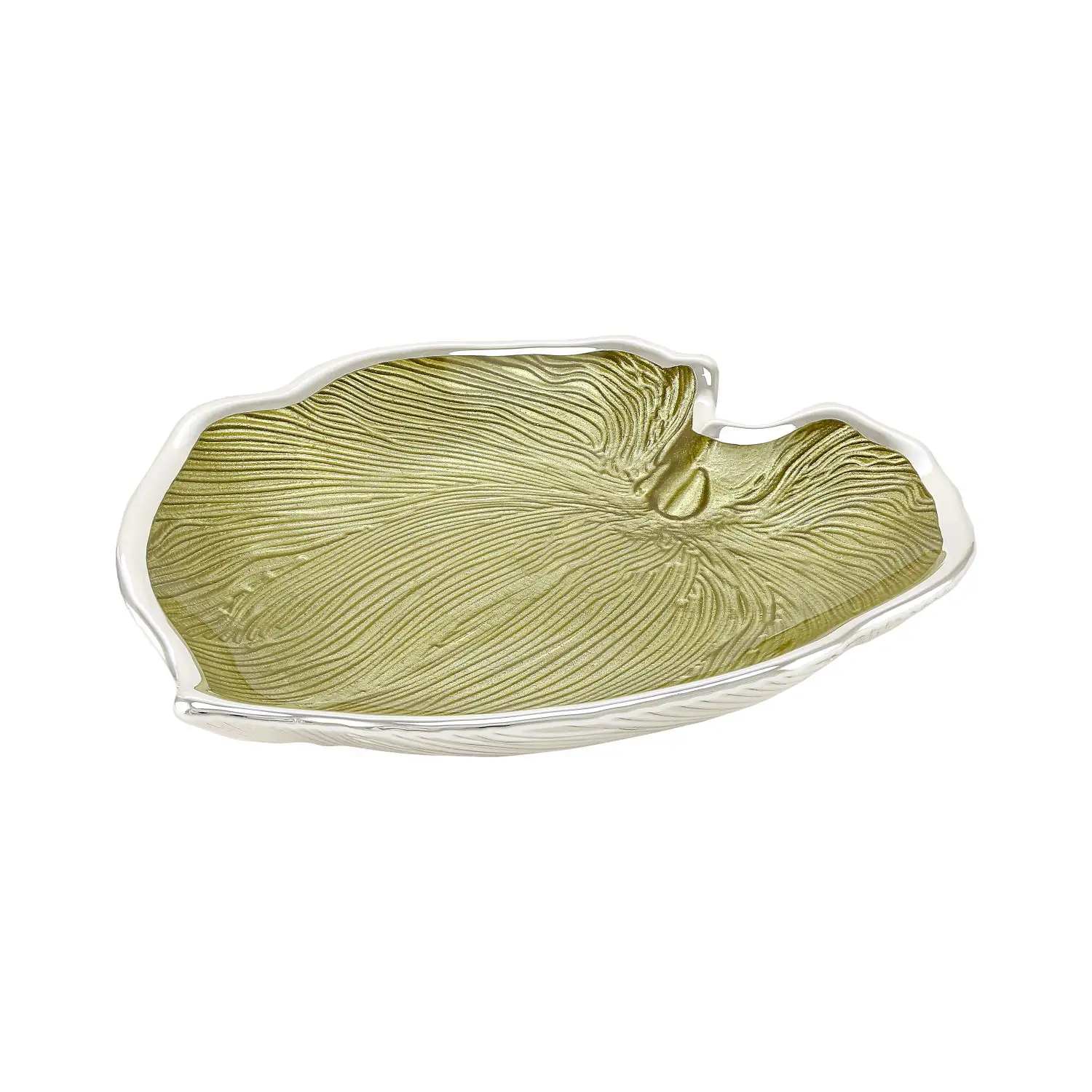 Чаша стеклянная FOGLIA (цвет золотой) диаметр 15 см тарелка стеклянная conchiglia цвет золотой диаметр 15 см