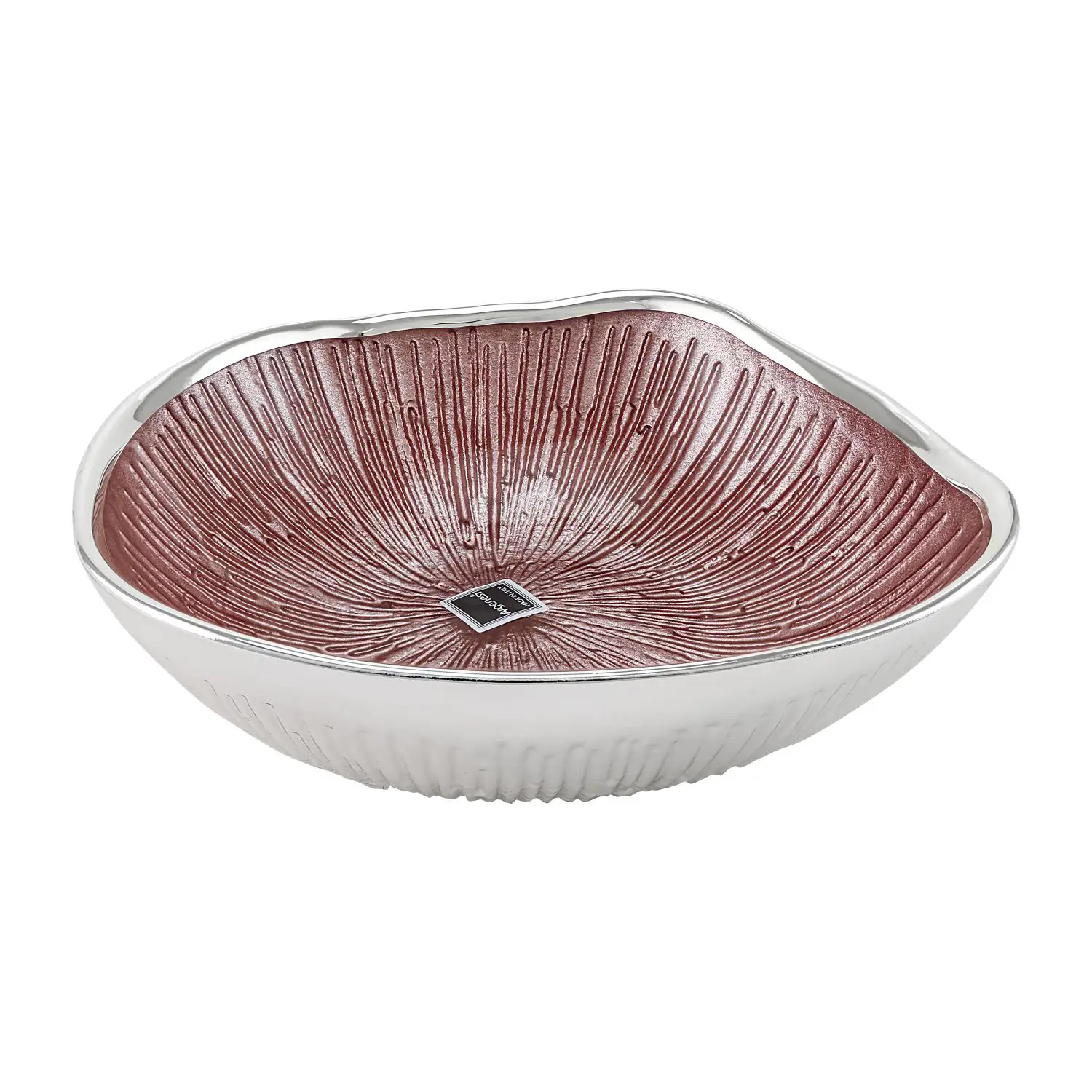 Чаша стеклянная ZEN (цвет бледно-розовый) диаметр 15 см, высота 4 см тарелка стеклянная conchiglia цвет бледно розовый диаметр 15 см