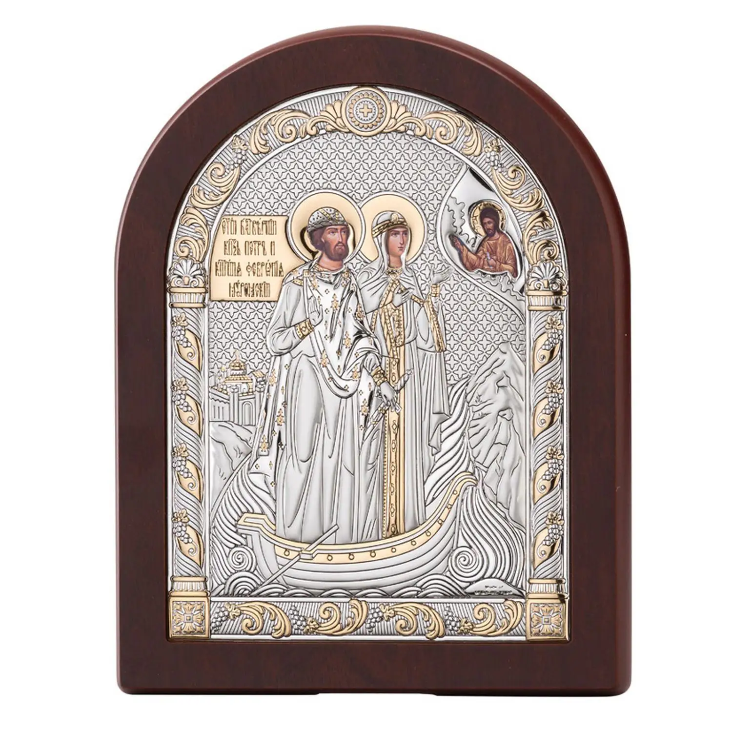 Икона Святых Петра и Февронии (17,5*22,5)