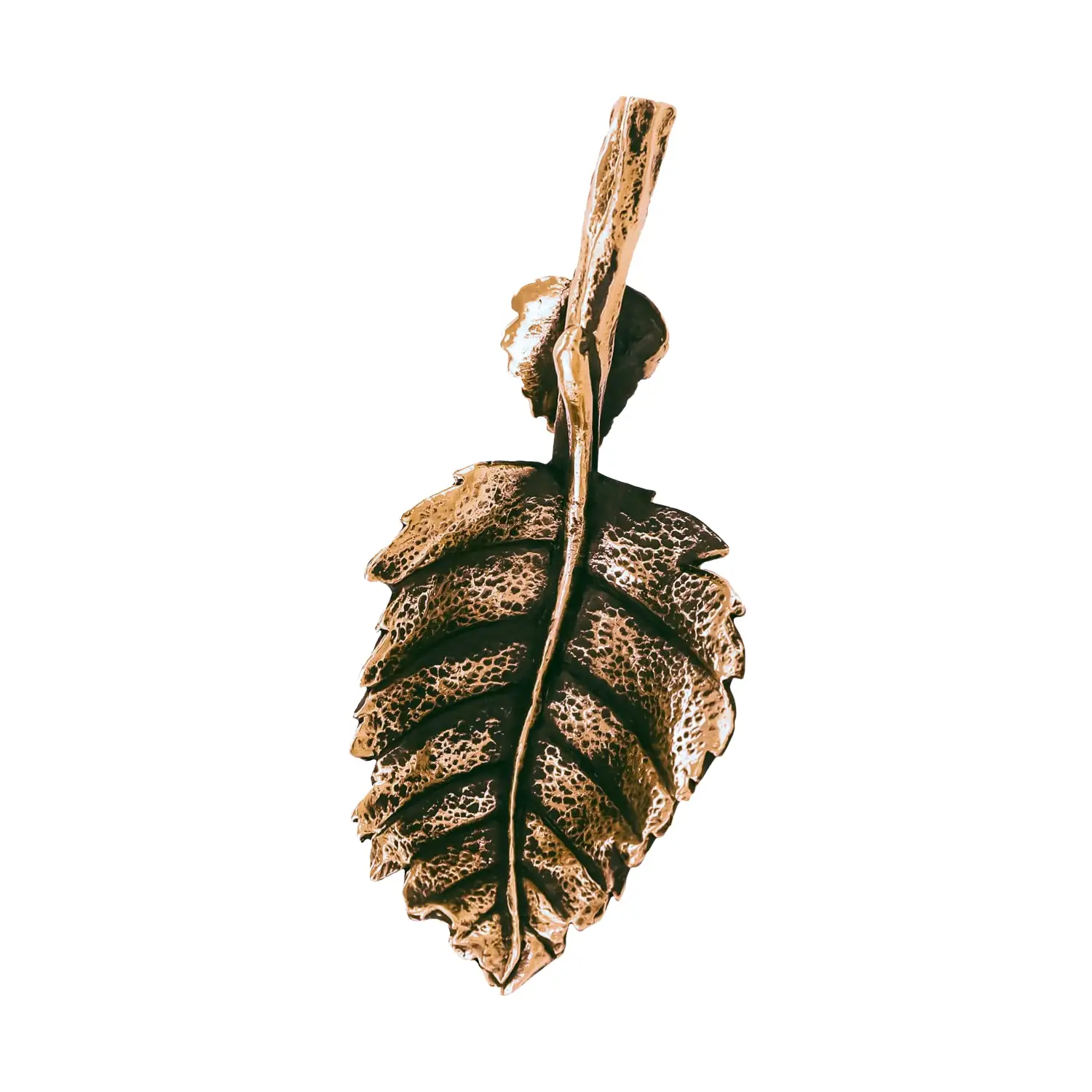 Ложка для орехов "Берёзка" медная с чернением