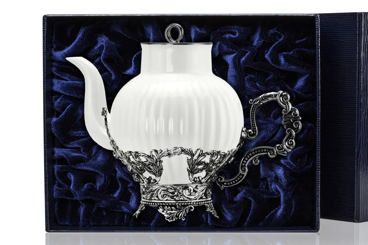 Чайник Симфония (Серебро 925) набор симфония чашка ложка чайник серебро 925