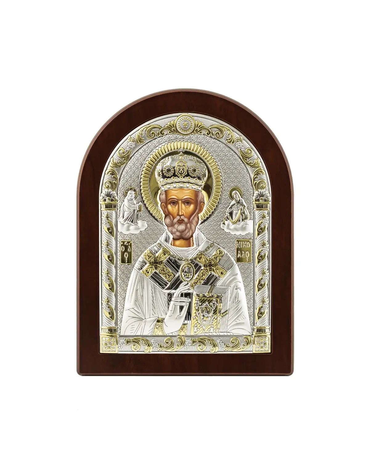 Икона Святой Николай Чудотворец (12*16) икона николай чудотворец 27х31