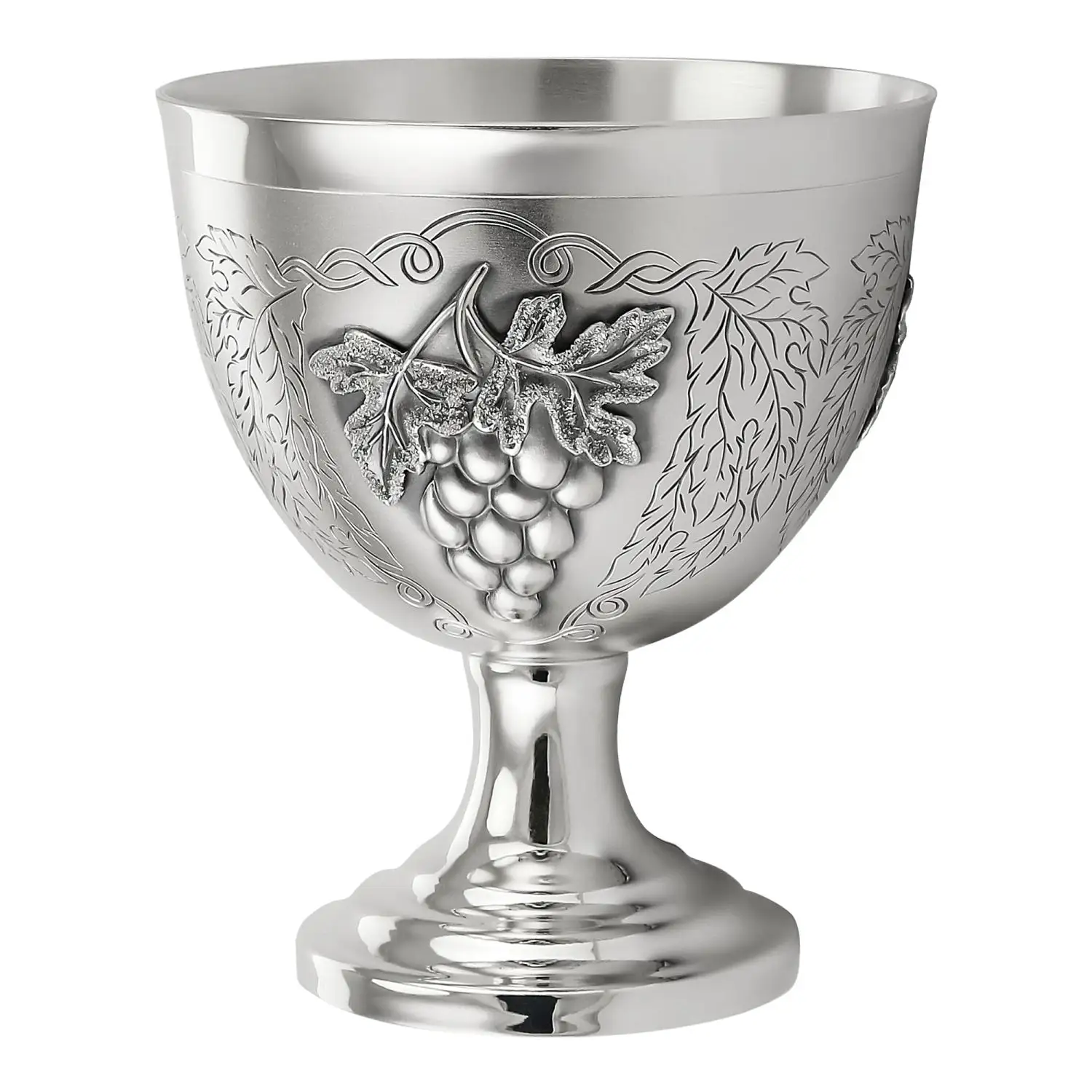 Бокал-чарка Виноградная лоза (Серебро 925) икорница виноградная лоза серебро 925