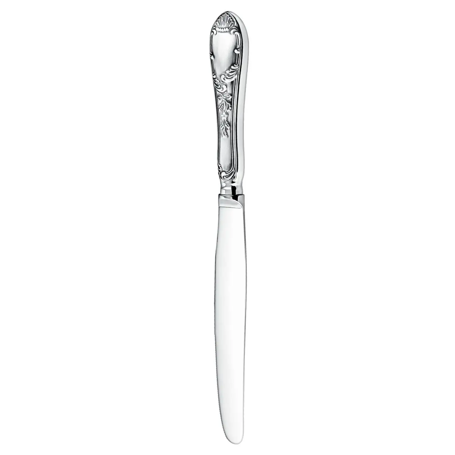 Нож столовый Престиж с чернением (Серебро 925) нож д сыра престиж с чернением серебро 925