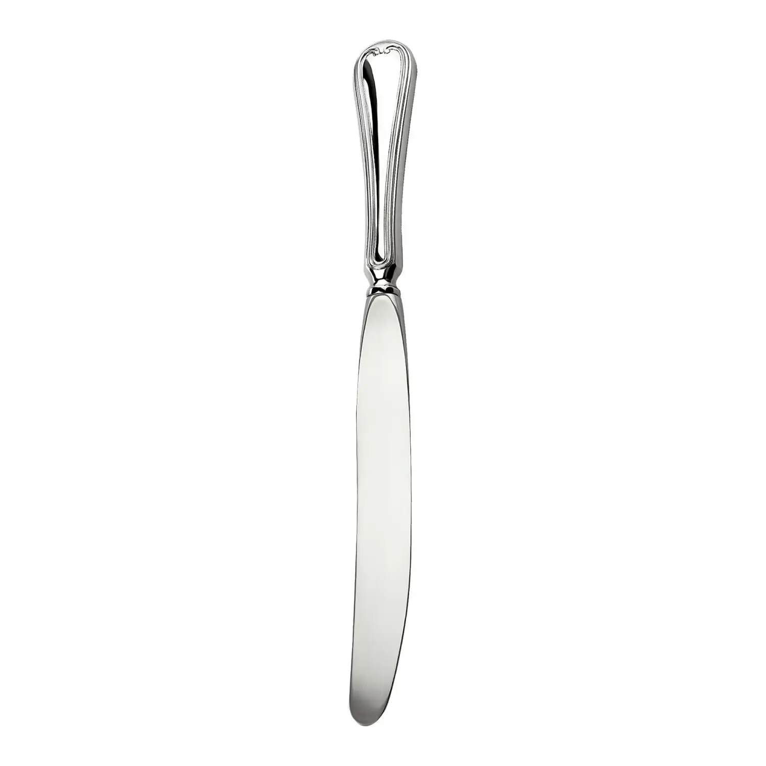 Нож столовый №8 из мельхиора с посеребрением нож столовый весна из мельхиора с посеребрением