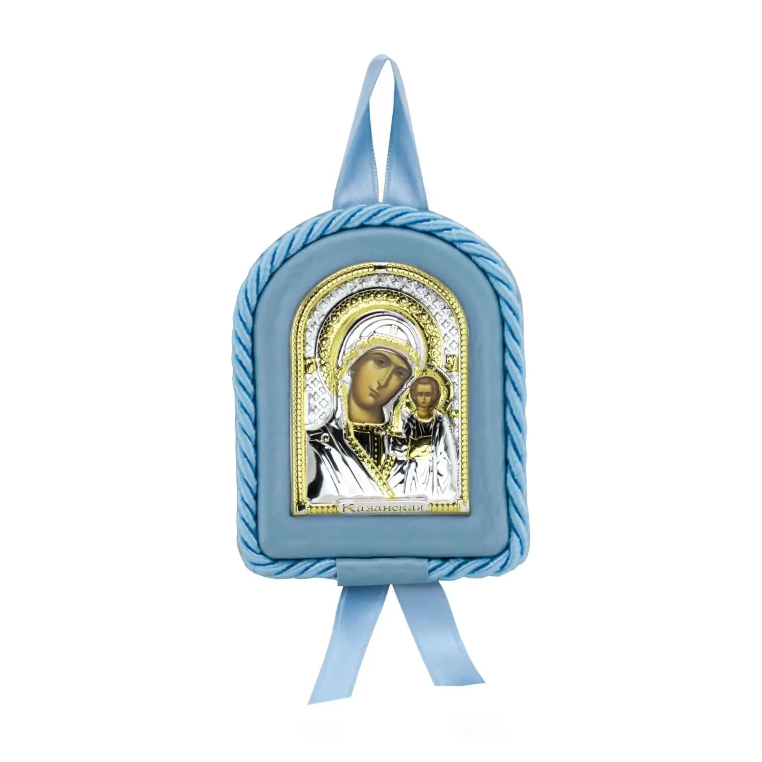 Икона детская Казанская Божья Матерь голуб (7*9) цена и фото