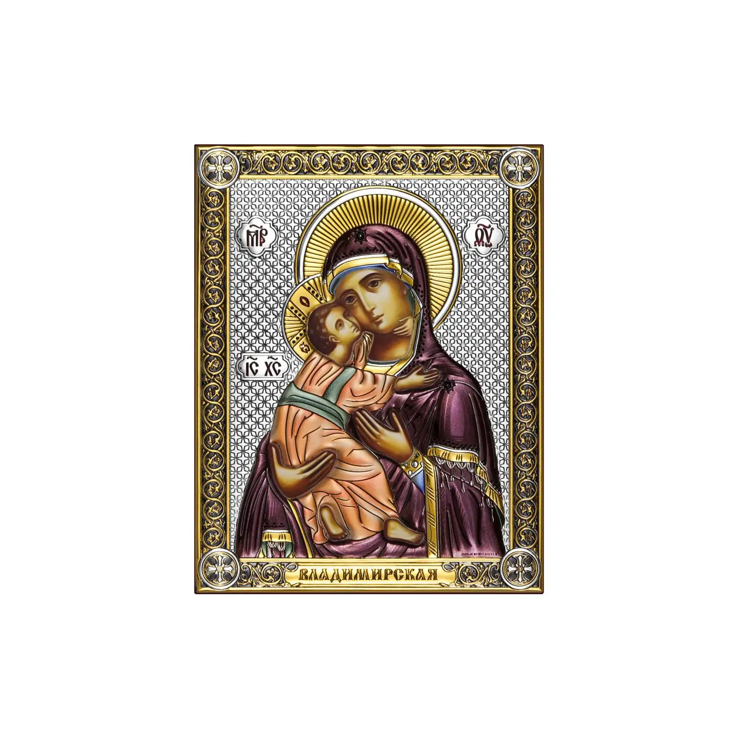 Икона Владимирская Божья Матерь икона божья матерь владимирская 17 х 21 5 см