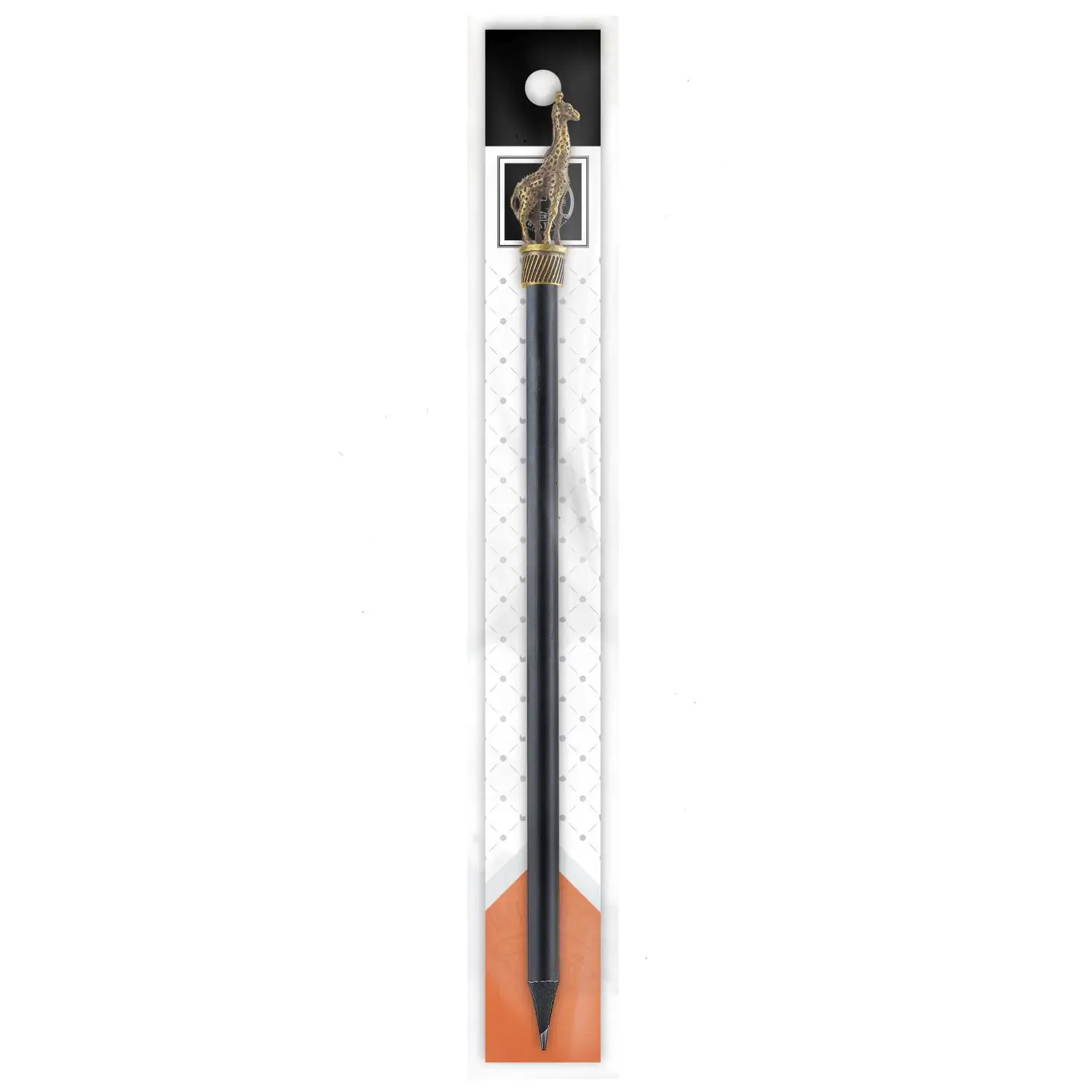 Карандаш Сафари-Жираф латунный с чернением карандаш с литым элементом сафари зебра латунный в футляре