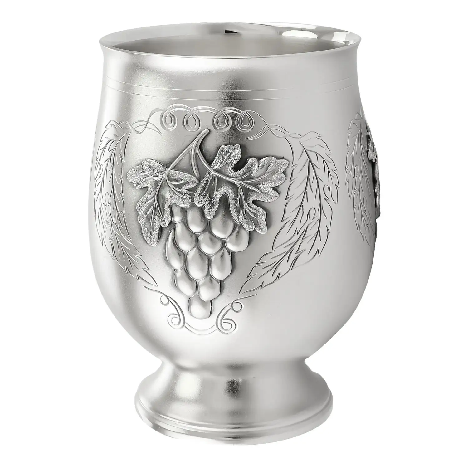 Стакан №40 Виноградная лоза(Серебро 925) стакан 40 ривьера серебро 925