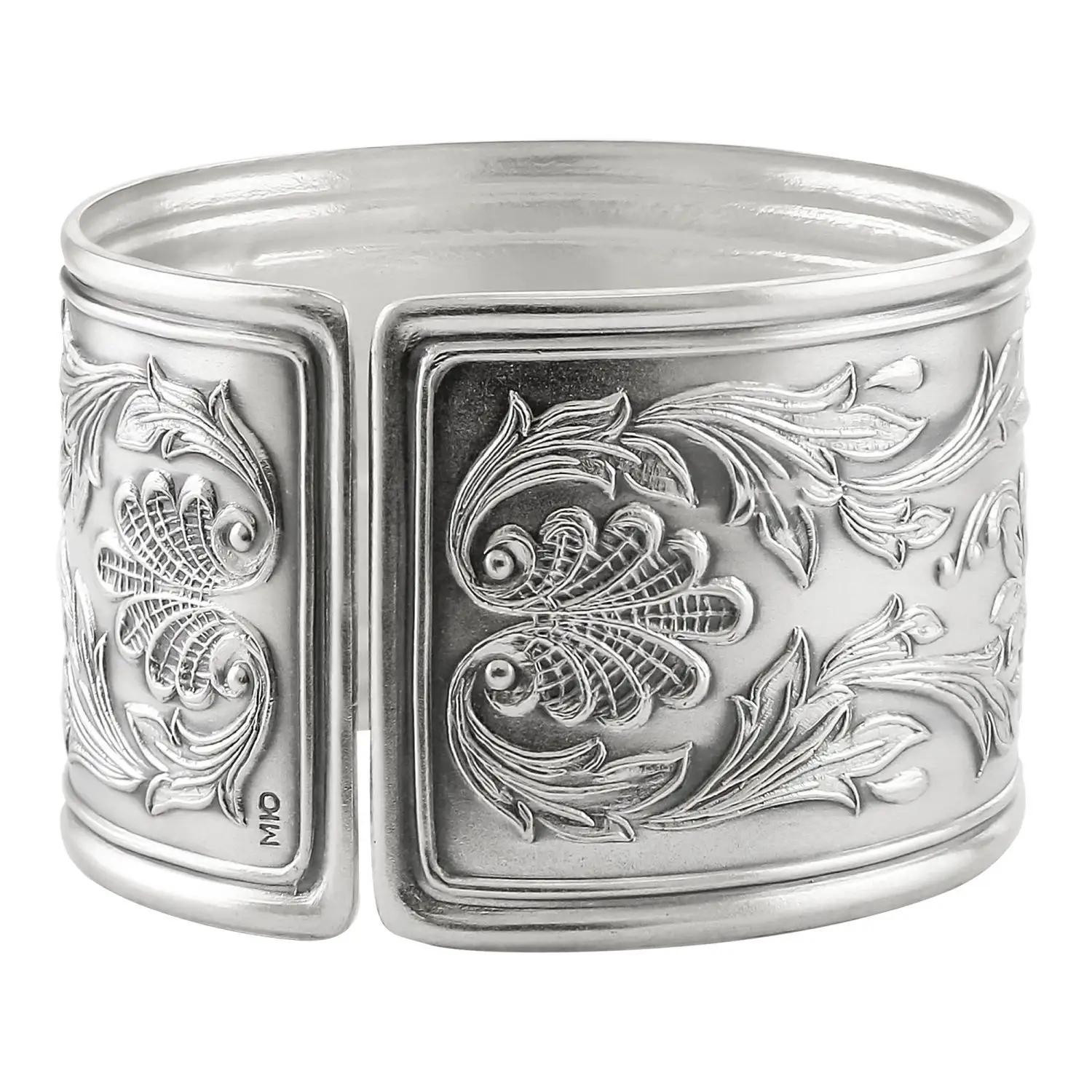 Набор колец для салфеток "Весна" 6 предметов из мельхиора с посеребрением